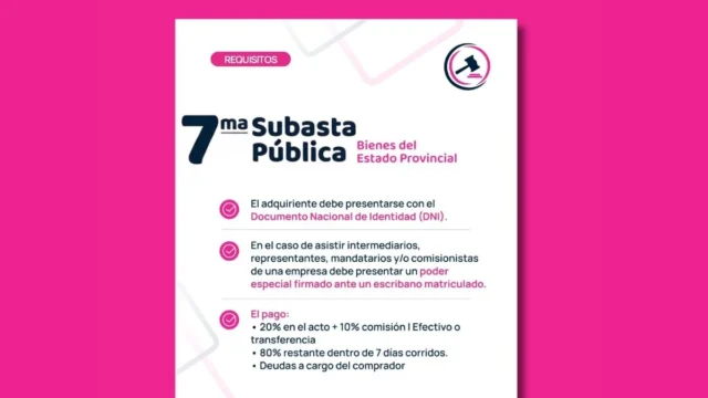 El Gobierno del Chaco llevará adelante este viernes 4 de septiembre la séptima subasta pública de vehículos en desuso del Estado provincial