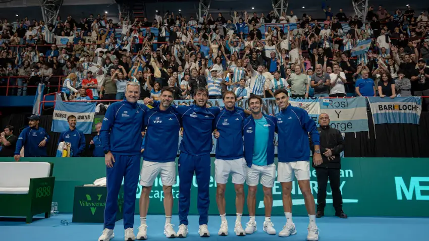 Argentina venció a Turquía y se clasificó a los Qualifiers 2027 de la Copa Davis