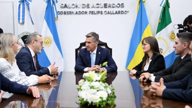 Zdero recibió al embajador de Ucrania y avanzaron en una agenda de cooperación productiva y comercial