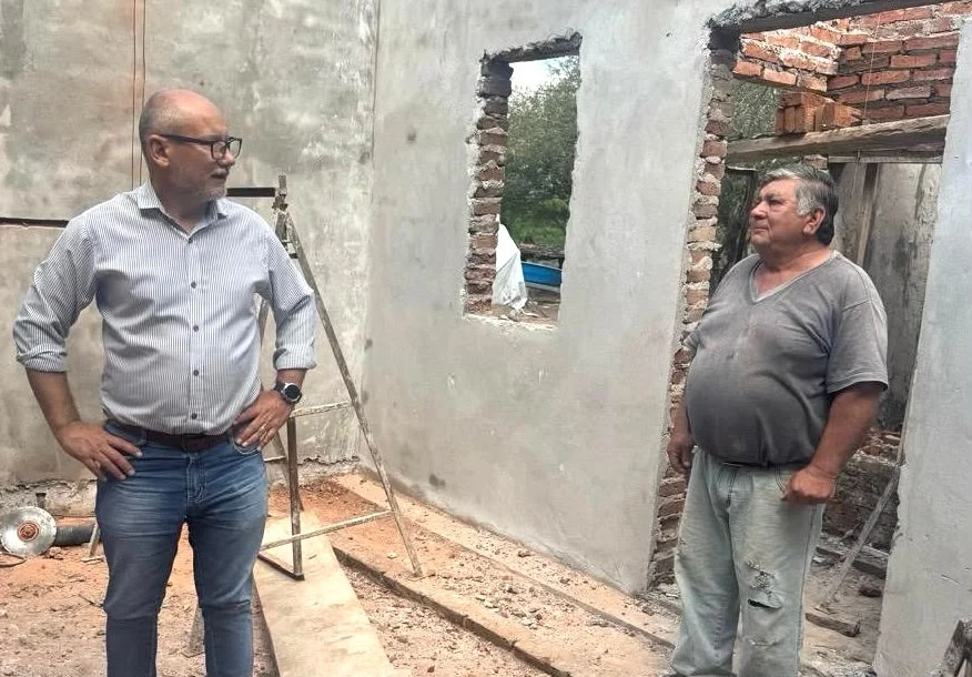Ipduv llevó respuestas habitacionales a la zona rural de Puerto Lavalle