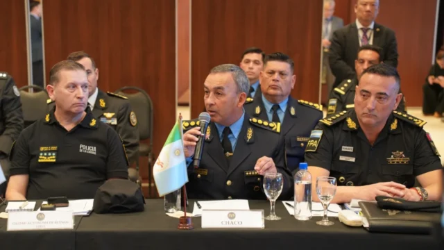 En San Juan, el jefe de la Policía del Chaco expuso los principales desafíos de seguridad de la provincia
