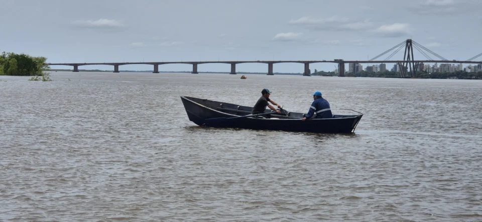 El Gobierno provincial llevó tranquilidad ante versiones no oficiales sobre la crecida del río Paraná