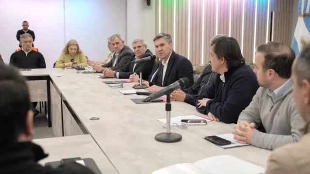 El gobernador Zdero encabezó la mesa de coordinación federal ENOS ante el fenómeno de el Niño