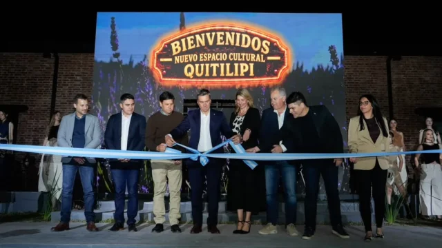 Quitilipi: Zdero transformó el histórico galpón del Ferrocarril y anunció la compra de un mamógrafo para el Hospital local.