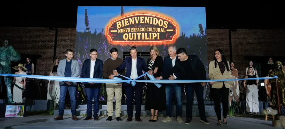 Quitilipi: Zdero transformó el histórico galpón del Ferrocarril y anunció la compra de un mamógrafo para el Hospital local.