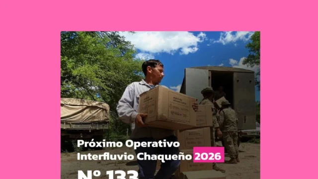 El operativo Interfluvio 133 será del 2 al 6 de noviembre en el Impenetrable
