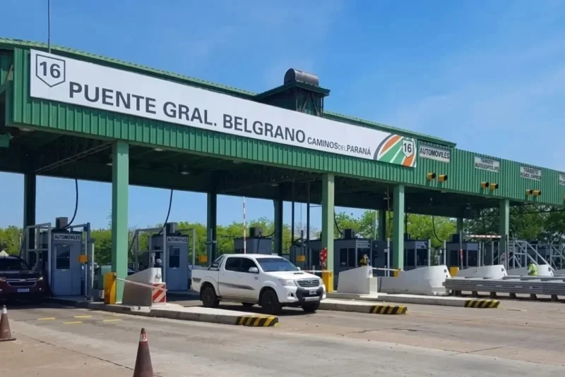 Transición en el peaje Chaco-Corrientes: cruce gratuito con barreras levantadas